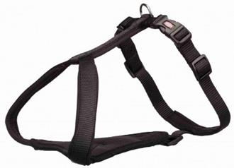 Premium Y-harness, XXS–XS: 30–37 cm/10 mm, black